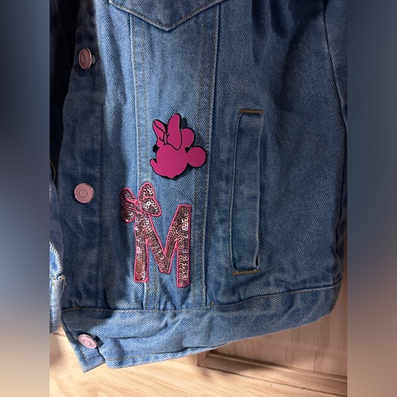 Disney Minnie Kids Jean Jacket - Picture 6 of 9